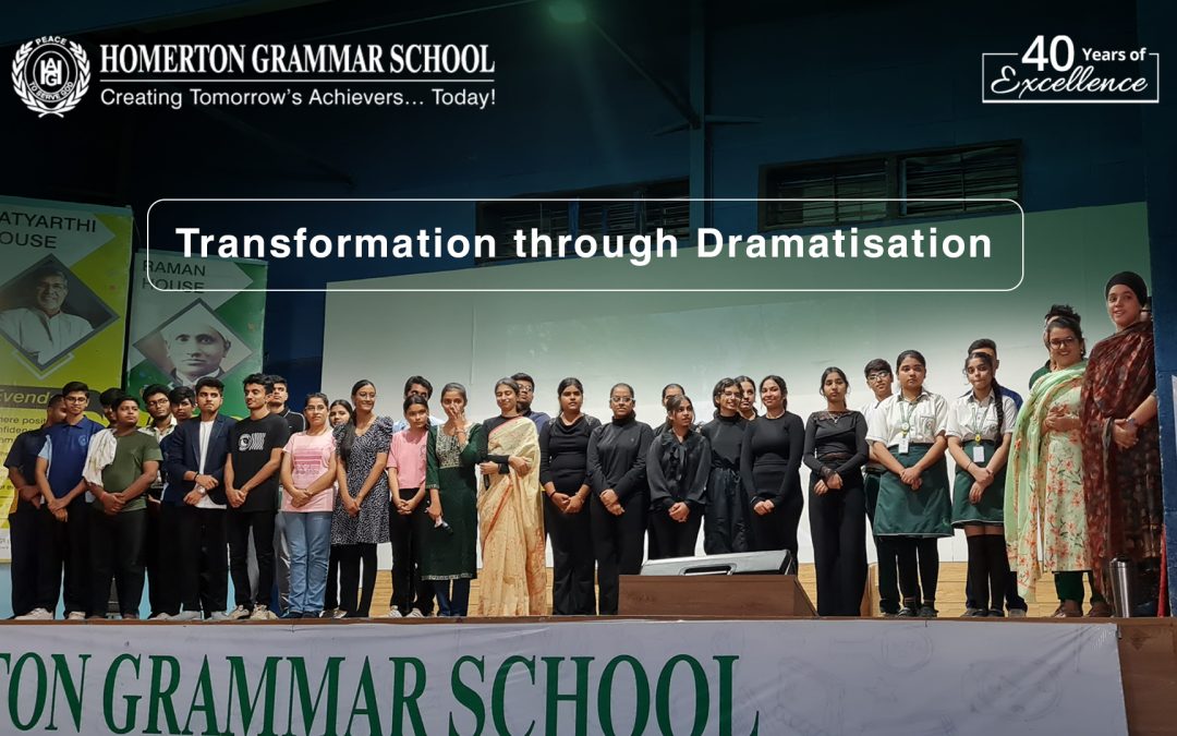 How does transforming poetry into drama help students?