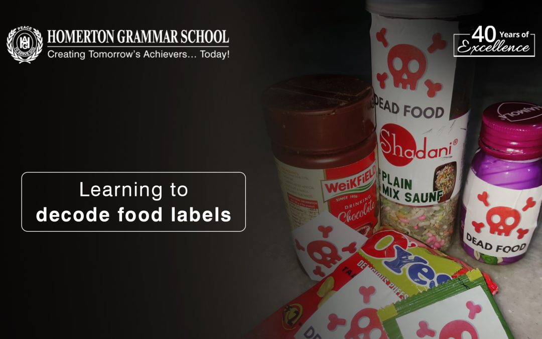 Why should students of every Faridabad school learn to read food labels?