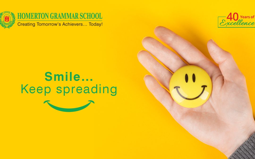 Why should every Faridabad school teach their students the importance of smiling?