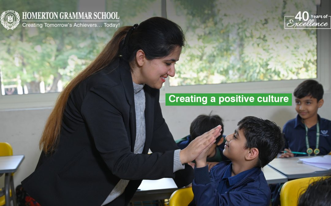 The need for having a positive culture in every Faridabad school